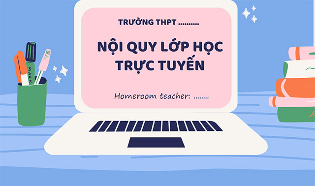 Chào bạn! Bạn muốn tạo một mẫu powerpoint thú vị và chuyên nghiệp cho nội quy lớp học trực tuyến của mình? Chúng tôi có một mẫu powerpoint độc đáo, giúp bạn tạo ra nội dung hấp dẫn, dễ nhớ cho học viên. Hãy xem ngay để trải nghiệm và tận hưởng sự tiện lợi của công nghệ trực tuyến nhé!